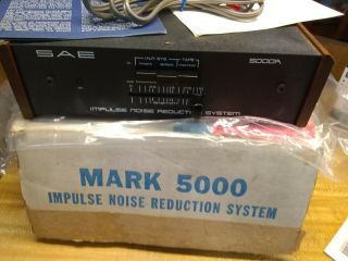 Vintage Sae 5000a Impulse Noise Reduction System (vinyl Record Click & Pop)