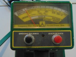 RARE Vintage COMPASS X - 80 CHALLENGER Metal Detector 3