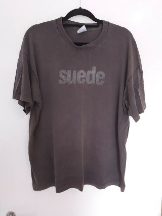 Suede Coming Up Retro Vintage 90s Tour T - Shirt