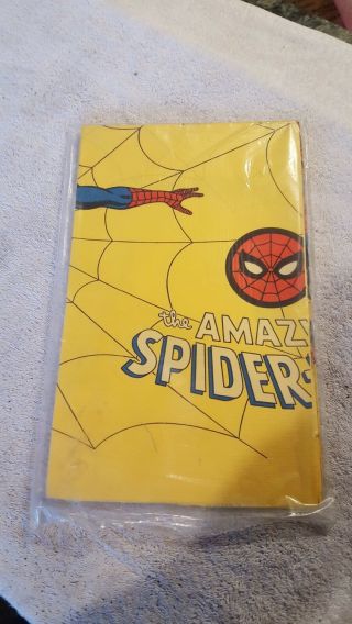 3 Vintage 1978 Spider Man Paper Tablecloth Table Cover Ca Reed Birthday Party