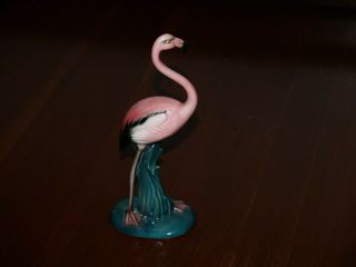 Vintage Will - George Porcelain Flamingo Figurine 9 1/2 "