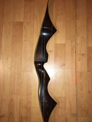 Vtg Ben Pearson Lord Sovereign Archery Rh Recurve Bow No Hole Project Rosewood
