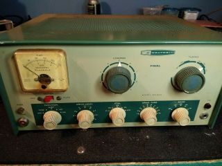 Vintage Heathkit Dx - 60a Cw And Am Transmitter For Restoration 7084