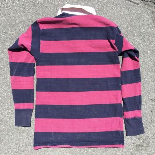 Vintage 70s 80s Patagonia Rugby Shirt Great Pacific Iron Large 6