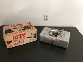Very Vintage Coleman Aluminum Picnic Stove 5404 W/original Box