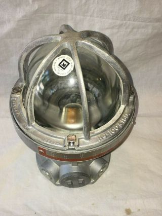 Vintage Killark HX - 1 - 150 Hazardous Location Light Fixture Steampunk 