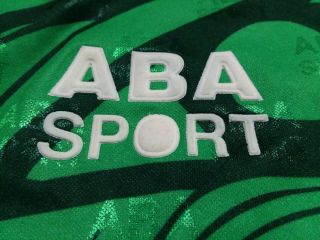 ABA Sport Mexico World Cup VTG 1998 Player Issue Jersey Sz M Soccer futbol Rare 5