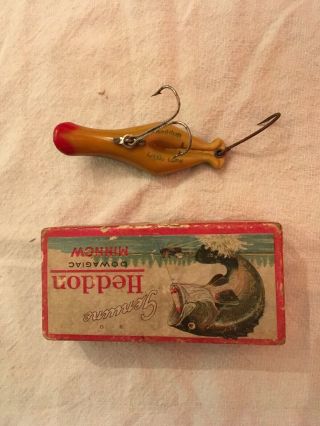 VINTAGE HEDDON LITTLE LUNY FROG W/TOILET SEAT HARDWARE In Correct Marked Box 3
