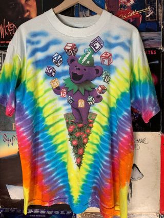 Vintage Grateful Dead 1991 Spring Tour Shirt Rare Size Xl Single Stitch 90s Gdm