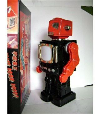 RARE SPACE DOOM DINO BLACK - RED ROBOT METAL HOUSE JAPAN MIB 4