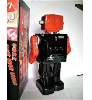 RARE SPACE DOOM DINO BLACK - RED ROBOT METAL HOUSE JAPAN MIB 5