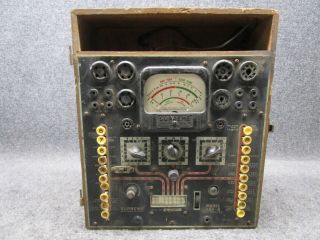 Vintage Supreme Instruments Model 504 - A Tube Tester Multi Meter