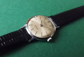 Rare Vintage Ladies Swiss Watch Rotary - 21 Jewels - Flat - Swiss Made