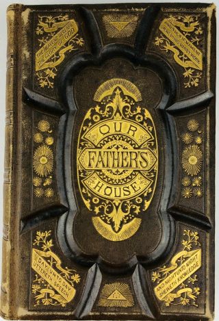 1870 Vintage Book Our Father 