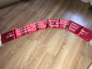 Liverpool Fc Vintage/retro Mid 1970s Red/white Football Scarf (vg Cond)