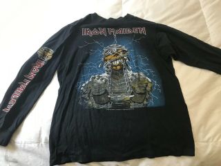 Vintage Iron Maiden Shirt World Slavery Tour Tee