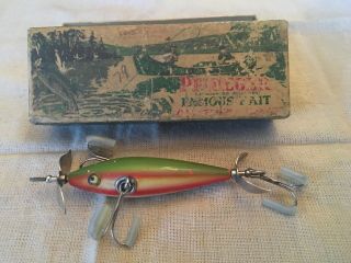 Vintage Pflueger Neverfail Minnow Fishing Lure