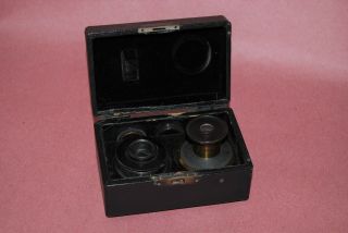 Microscope Polarizing Kit - Vintage - Complete With 3 Compensators