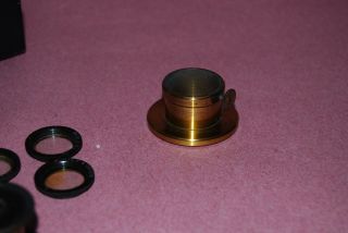 Microscope Polarizing Kit - Vintage - Complete with 3 compensators 4