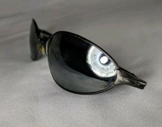 AUTHENTIC VINTAGE OAKLEY A WIRE 2.  0 SILVER Metal Sunglasses Made in USA 90s 3