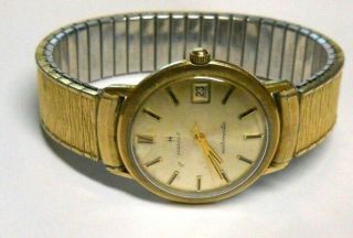 Vintage Men`s Hamilton Automatic 10k R.  G.  P.  Wristwatch