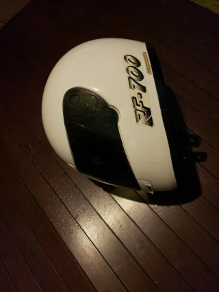 SHOEI RF - 700 vintage White Full Motorcycle Helmet Size S Snell/Dot elite series 5