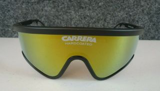 Nos Vintage Carrera Hardcoated Cycling Mirror Sunglasses (5449 - 60) Austria Made