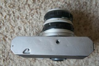 Vtg Nikon Nikkormat FS 35mm Film Camera w/ Nikkor - H Auto 1:2 f= 50mm Lens 6