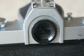 Vtg Nikon Nikkormat FS 35mm Film Camera w/ Nikkor - H Auto 1:2 f= 50mm Lens 8