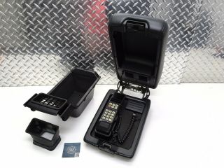 95 - 00 Lexus Ls400 Center Console Storage Armrest W/ Mobile Phone Black Rare Oem