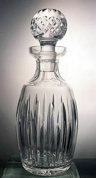 Vintage Waterford Crystal Carina Spirits,  Wine Decanter W/ Stopper - N/r