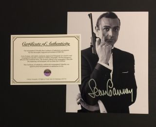 Sean Connery Signed Autographed 8x10 Photo,
