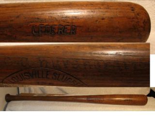 Hillerich & Bradsby Louisville Slugger Vintage Game Bat Lederer