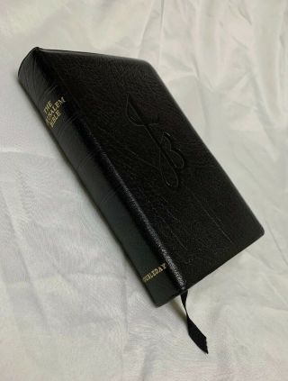 Vintage,  The Jerusalem Bible 1966 Black Leather Doubleday
