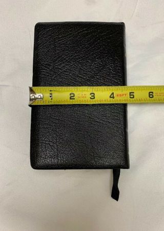 Vintage,  The Jerusalem Bible 1966 Black Leather DoubleDay 6