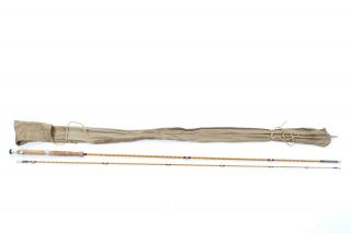 Vintage " Hardy  Palakona The Nocturnal Sea Trout " Split Cane Rod 6