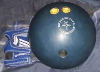 Vintage Urethane Blue Hammer Bowling Ball Fab 13 Lbs