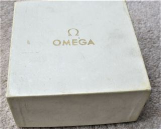VINTAGE OMEGA WATCH BOX WITH OUTER 1960 ' S - - EX CLOSED RETAILER 3