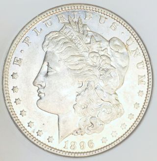 1896 O Morgan Dollar Rare Ms,  Surprising Proof Like Faint Color Nr 08446