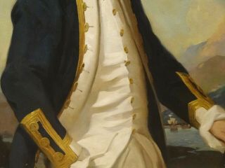 Large 20th Century Portrait Captain James Cook (1728 - 1779) British Royal Navy 6