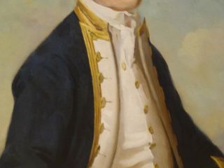 Large 20th Century Portrait Captain James Cook (1728 - 1779) British Royal Navy 7