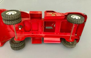 Vintage 1950 ' s Tonka Hook and Ladder MFD Fire Engine Truck No.  5 8