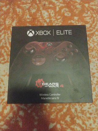 Ultra Rare Microsoft Xbox One Gears Of War 4 Limited Edition Elite Controller