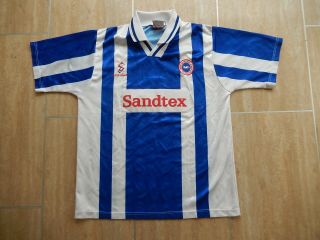 Brighton & Hove Albion Home Shirt 1997/1998 Vintage Football Retro Rare Version