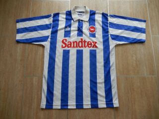 Brighton & Hove Albion Home Shirt 1994/1995/1996/1997 Vintage Football Retro