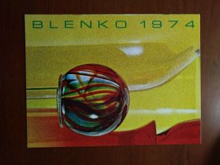 THREE AND VINTAGE (1973,  1974 & 1975) BLENKO CATALOGS WITH PRICE LISTS 4