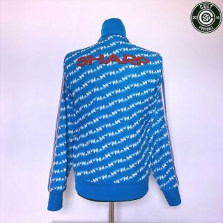 MANCHESTER UNITED Vintage adidas Originals Retro Jacket Track Top (S) 1990/92 2