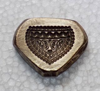 India Vintage Bronze Jewelry Die Mold/mould Hand Engraved Locket Designs Std - 783