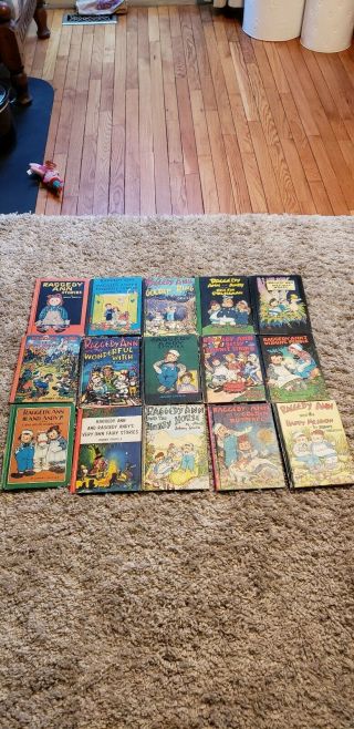 Vintage Raggedy Ann And Andy Books