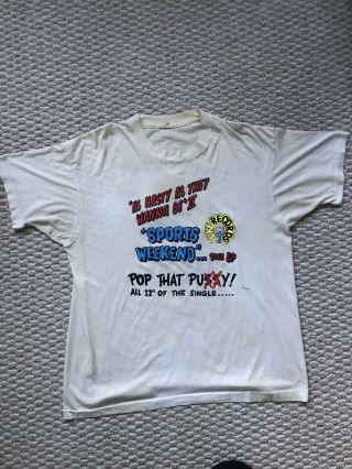 2 Live Crew As Nasty As They Wanna Be Rare Vintage Rap T Shirt